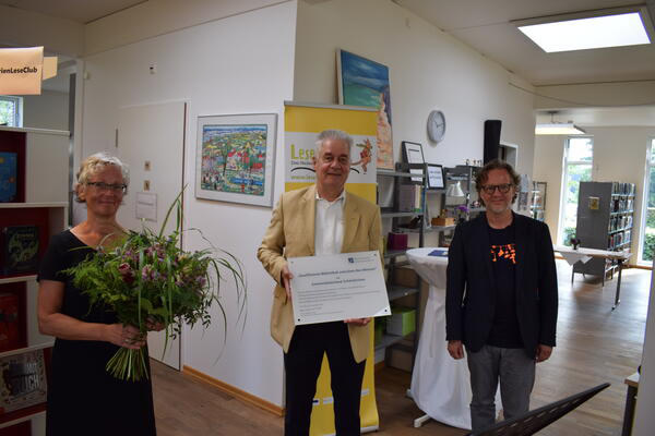 Qualitätssiegel für die Gemeindebücherei Schönkirchen